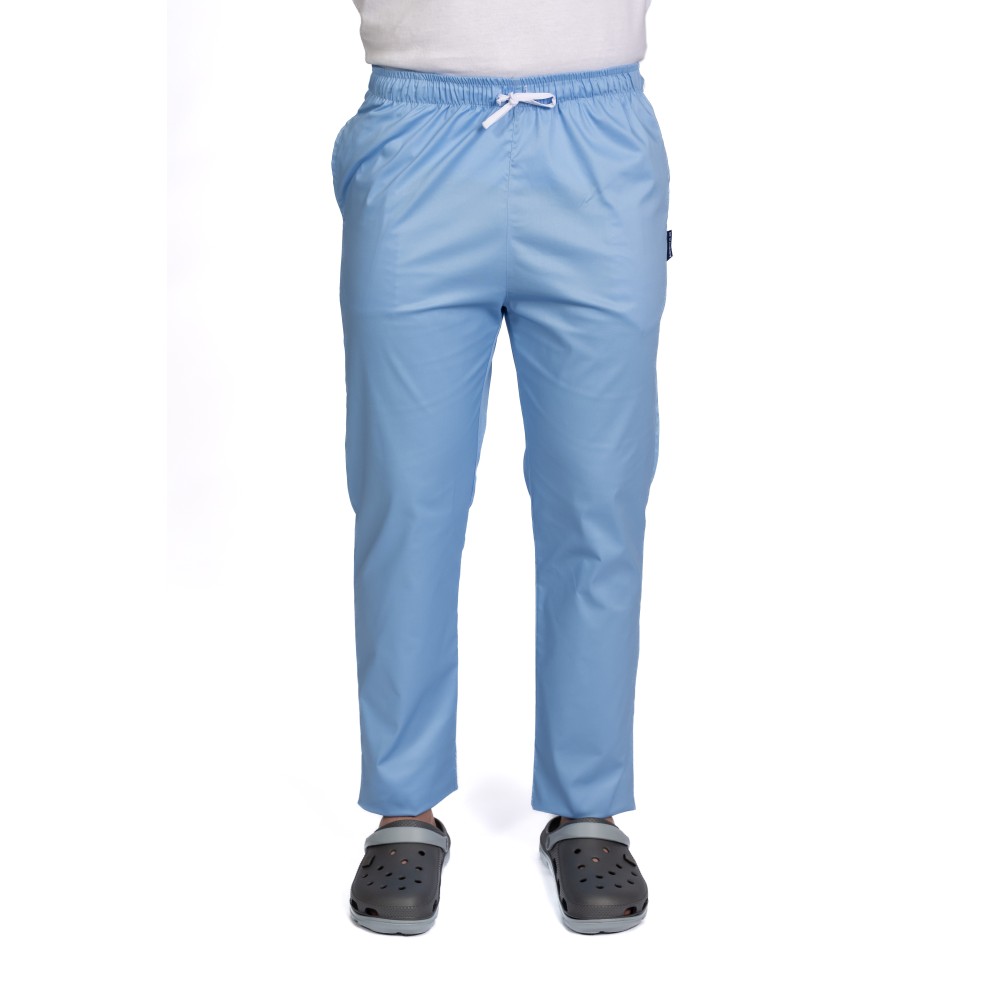 Pantaloni de lucru barbati bleo cu snur si elastic, doua buzunare laterale