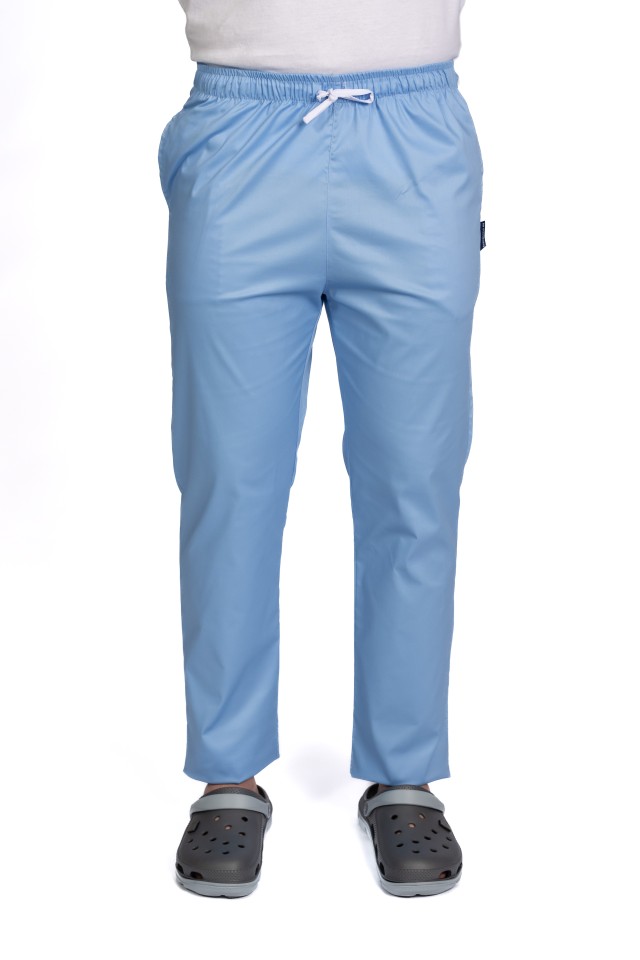 Pantaloni de lucru barbati bleo cu snur si elastic, doua buzunare laterale