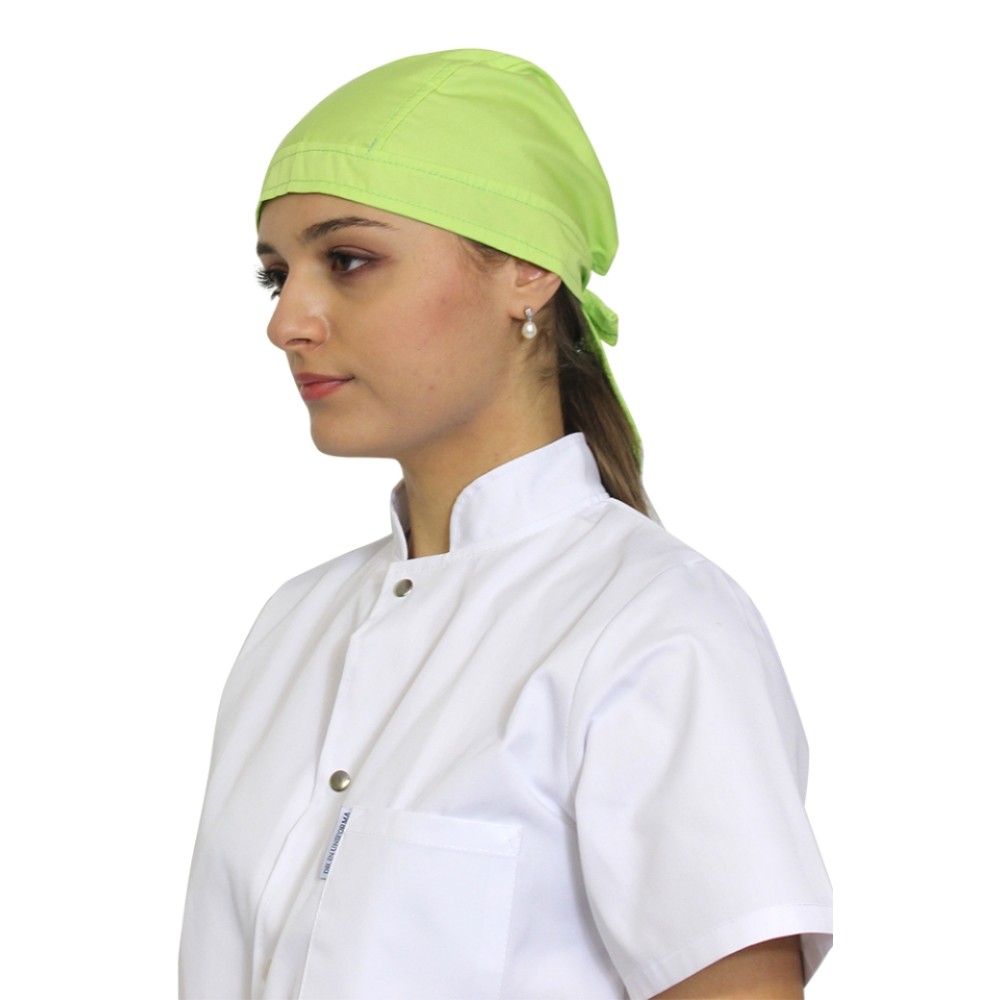 Boneta lime, unisex, marime universala, cu prindere tip snur la spate
