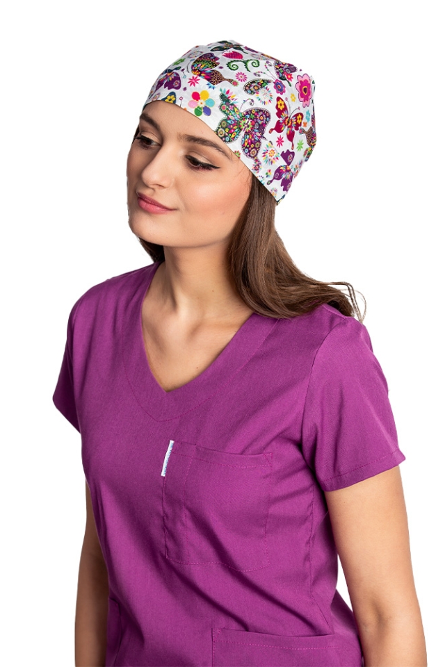 Boneta Fantasy, marime universala, cu prindere tip snur la spate