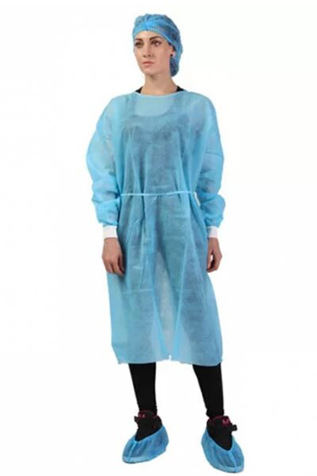 Halate de unica folosinta pentru examinare tip vizitatori de protectie 10 bucati