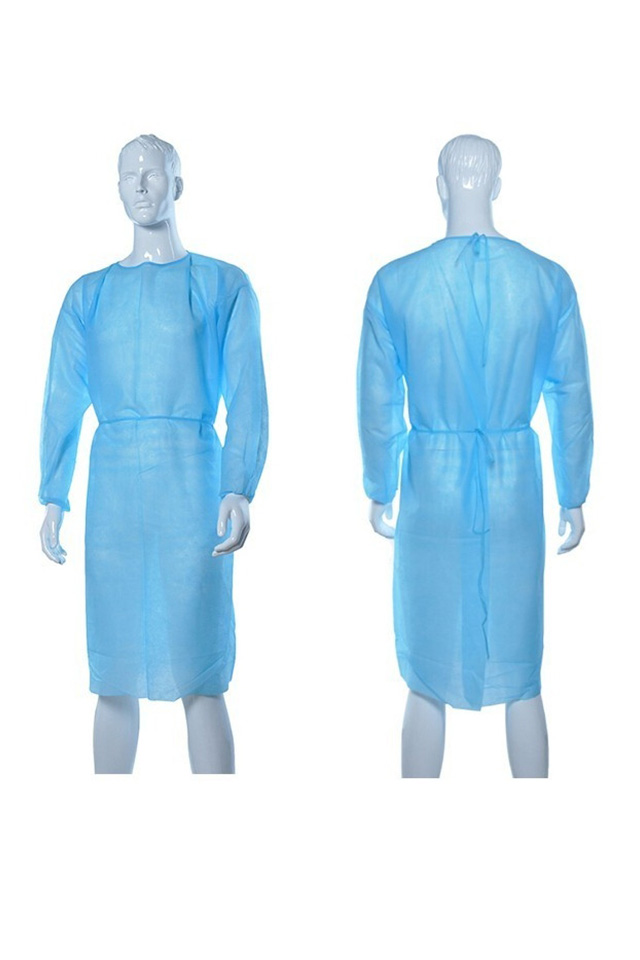 Halate de unica folosinta pentru examinare tip vizitatori de protectie 10 bucati