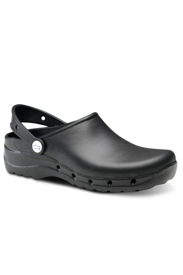 Incaltaminte de lucru profesionala Flotantes negri antibacterieni unisex