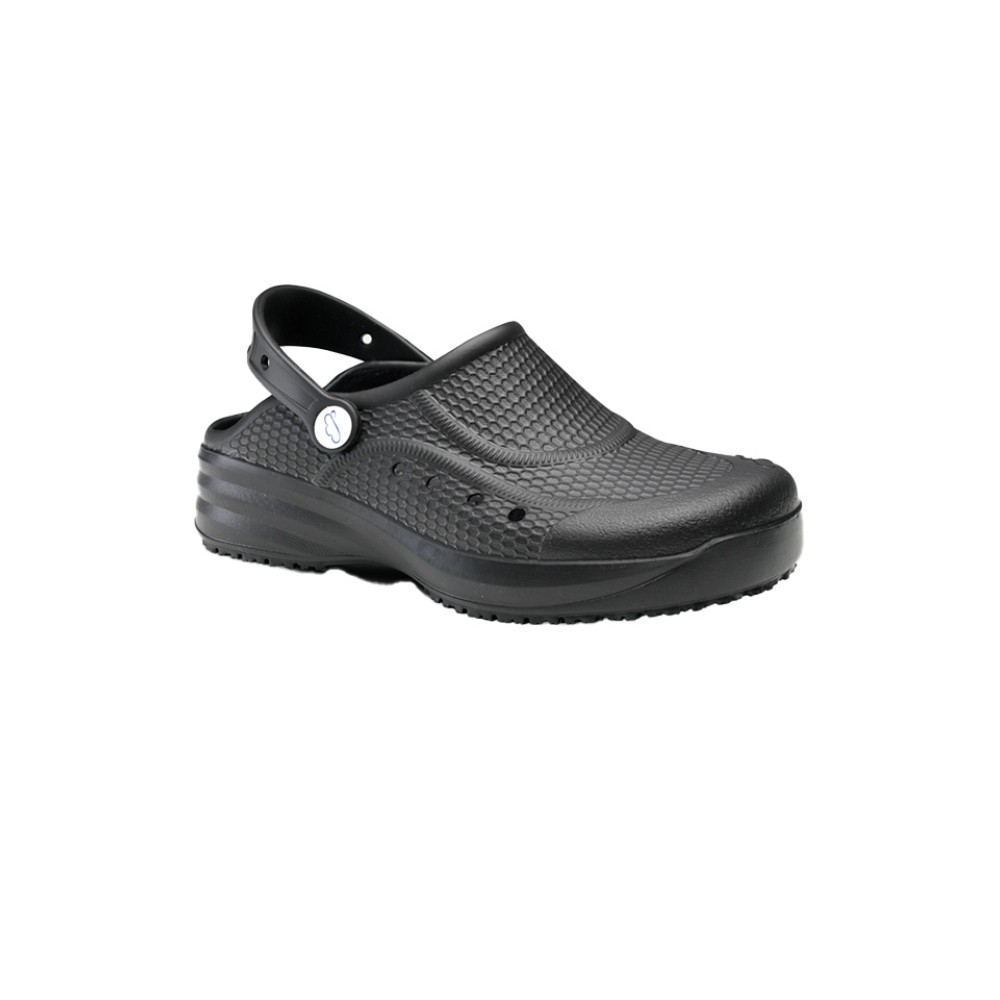 Incaltaminte de lucru profesionala Flotantes Evolution negri antibacterieni unisex