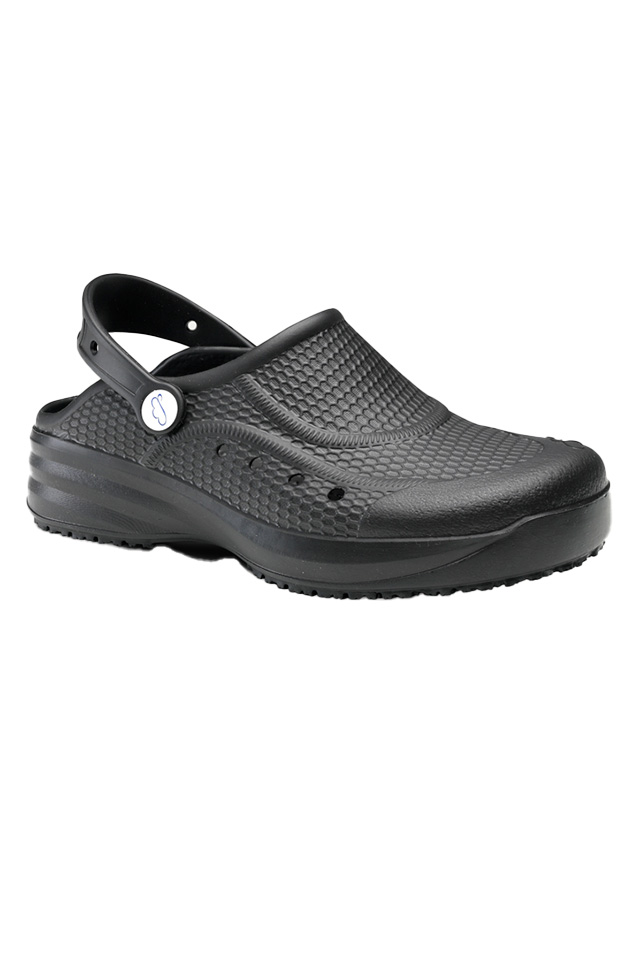 Incaltaminte de lucru profesionala Flotantes Evolution negri antibacterieni unisex