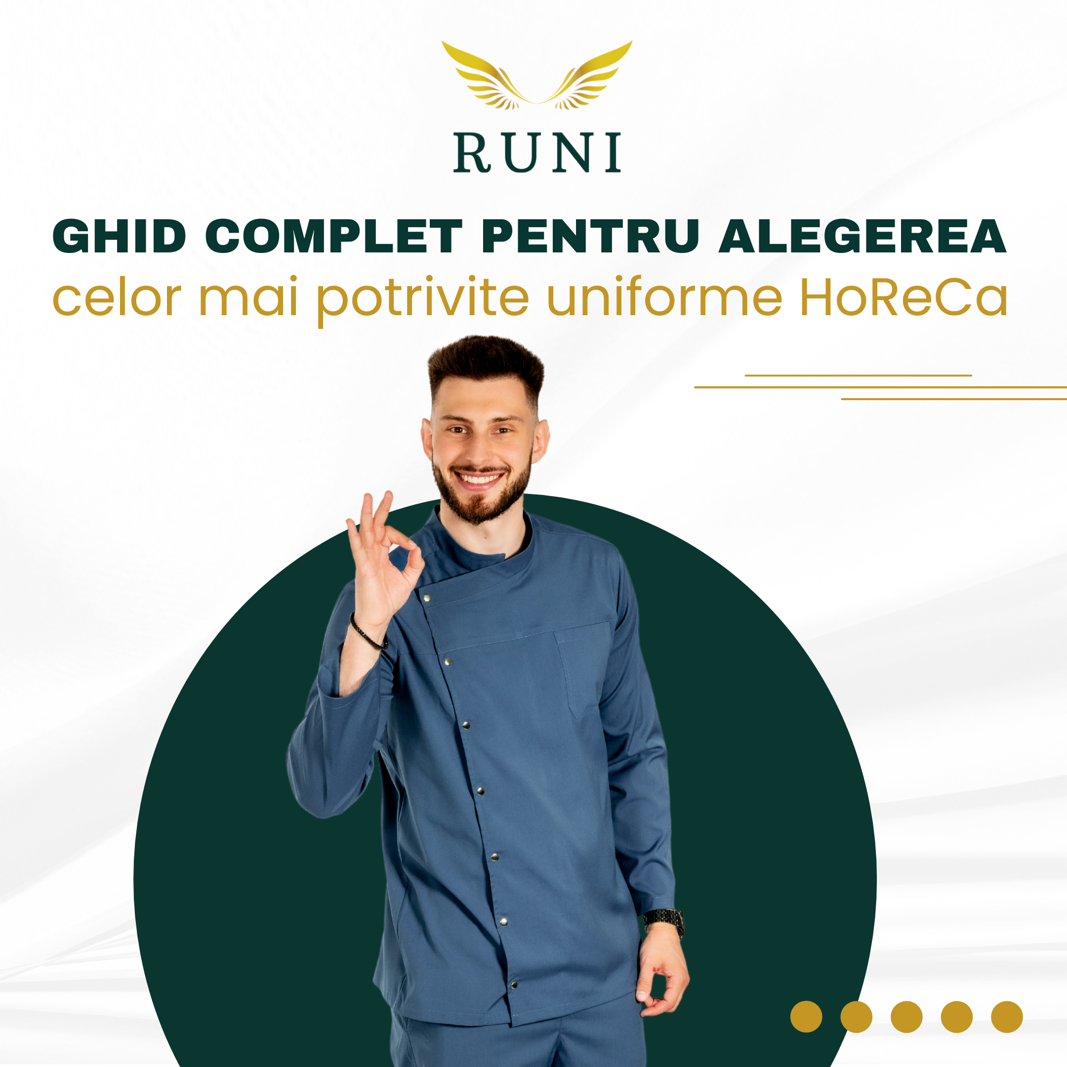 Ghid complet pentru alegerea celor mai potrivite uniforme HoReCa